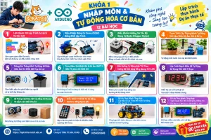 Khóa Học Lập Trình Scratch và Arduino Cho Trẻ Em