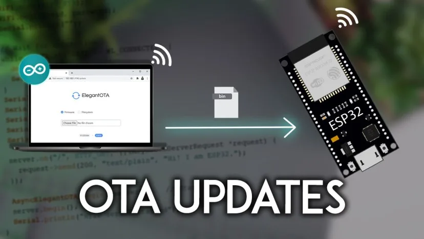 Bài 10: Lập Trình Cập Nhật Firmware Từ Xa (OTA) cho ESP32 với AsyncElegantOTA