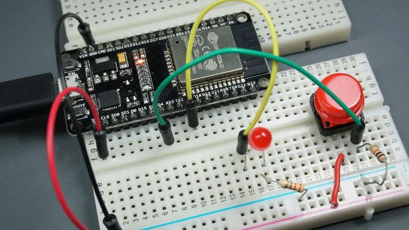 Bài 17: Lập Trình Điều Khiển Ngõ Vào/Ra Số (Digital Input/Output) Trên ESP32